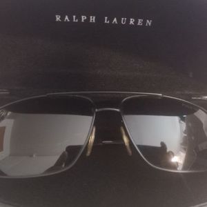 New Ralph Lauren Polo Polarized Sunglasses Black priced to sell